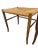 Vintage Mid Century Piazza Original Italian Set of 3 Rush Seat Nesting Stools/Tables, Attributed to Gio Ponti For Sale - Image 12 of 17