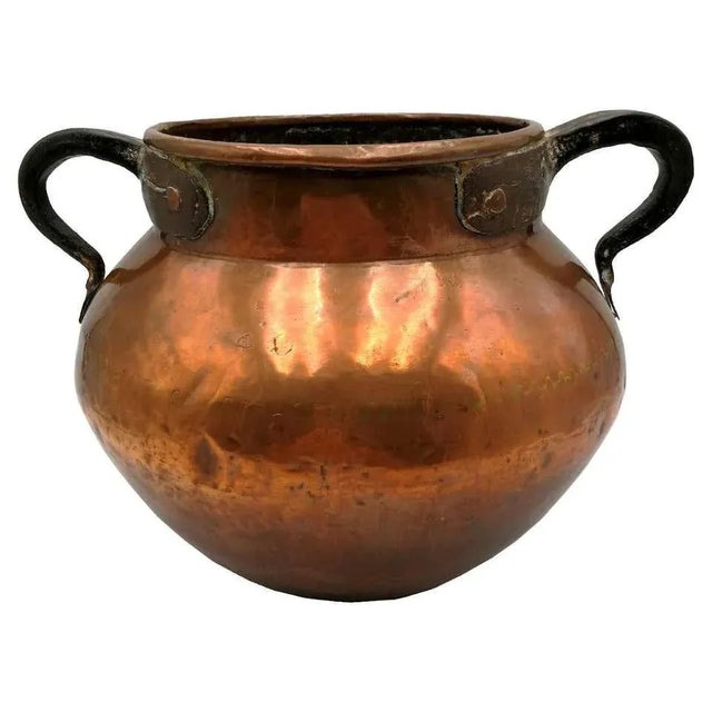 19th Century Copper Cauldron For Sale - Image 12 of 12