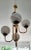 Sputnik Opaline Bronze Chandelier, 1970s For Sale - Image 6 of 7