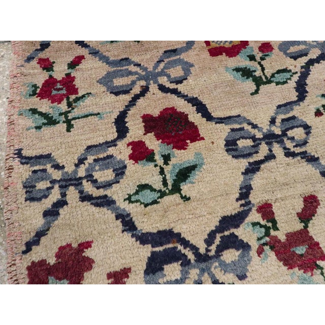 Rustic Galerie Shabab Collection Mid-20th Century Turkish Anatolian Throw Rug For Sale - Image 3 of 6