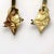 1910 French Art Nouveau Gilt Bronze Dragonfly Wall Sconces Satin Glass Rose Shades a - Pair For Sale - Image 9 of 12