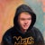 Misfits Hoodie by Ellen Starr Lyon | Oil Painting of a young person in a black hoodie For Sale