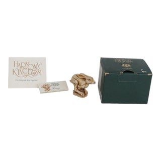 Harmony Kingdom 1999 Harry Rabbit NetsUKe Treasure Jest Figurine With Box 5137b For Sale