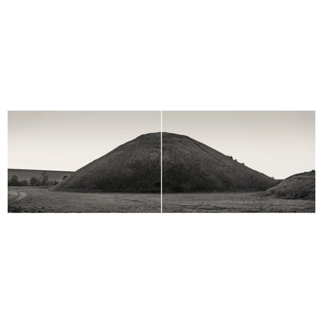 Silbury Hill : First Light. Silbury Hill in Avebury, Wiltshire, England, not far from Stonehenge. Dating from 2400 BC, the...