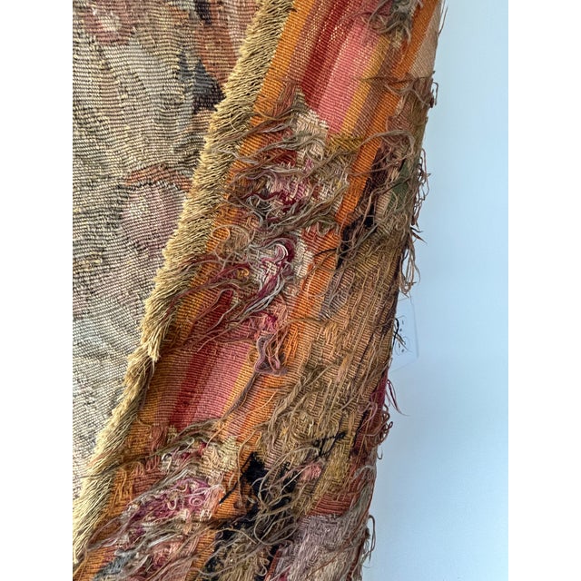 Antique Large Scale French Napoleon III Aubusson Tapestry For Sale - Image 12 of 12