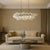 Chrome Aloadecor Glam 5-Light 43'' Modern Dining Room Chandelier With Hand-Blown Textured Clear Glass Globes and Chrome Finish For Sale - Image 8 of 9