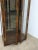 Wood Vintage Burled Walnut Wood and Brass Vitrine or Display Cabinets - A Pair For Sale - Image 7 of 10