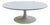 White Tulip Coffee Table by Maurice Burke for Arkana 105, 1960s For Sale