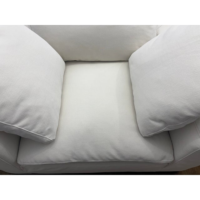 Rh Cloud® Chair — Classic 40" | Natural Performance Linen For Sale - Image 14 of 18