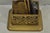 Metal Antique English Federal Brass Urn Finial Fireplace Tool Set With Stand For Sale - Image 7 of 12
