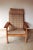 H680/690 Series Solid Oak Armchair & Stool Set by Bernt Petersen for Schiang, 1960s For Sale - Image 9 of 9
