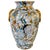 Chinoiserie Mid 20th Century Macau Enameled Gold-Ground Lotus & Peony Vase / Lamp Base For Sale - Image 3 of 8