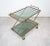 Faux Bamboo Brass & Smoked Glass Serving Cart from Rue Royale, France, 1960s For Sale - Image 8 of 18