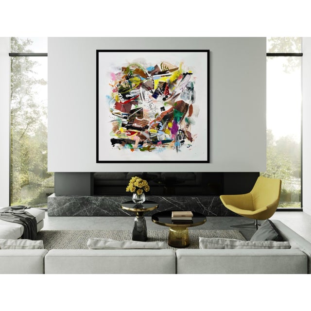 Each artwork is a unique and hand-painted in the United Kingdom and comes Directly from my studio. Medium: Mixed media,...