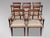 Wood Antique Regency Mahogany Ebony Inlay Dining Chairs, 1800, Set of 8 For Sale - Image 7 of 14