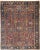 Antique Heriz Rug 9'1'' x 11'2''. The natural madder red field of this moderately woven NW Persian village carpet shows a...