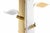 Metal Mid-Century Coat Hanger in Gilt Lacquered Metal, Italy, 1950s For Sale - Image 7 of 9