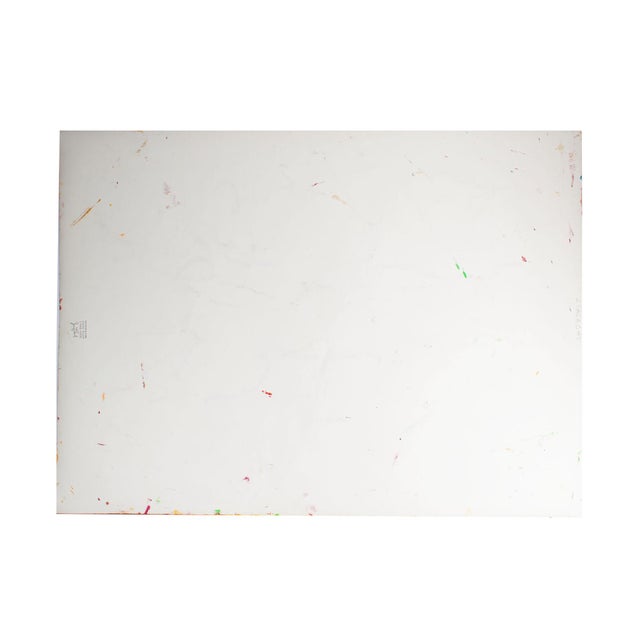 Tan Abstract Acrylic Painting by James L. Bruch For Sale - Image 8 of 8