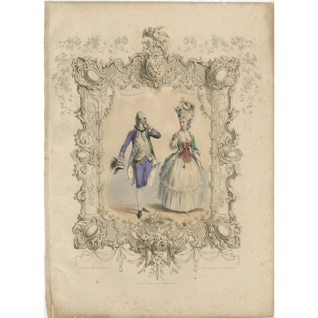 Court Costume, 1847, Lithograph For Sale - Image 10 of 10