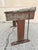 Antique French Primitive Rustic Green Distress Painted Flip Top Wood School Desk For Sale - Image 12 of 17
