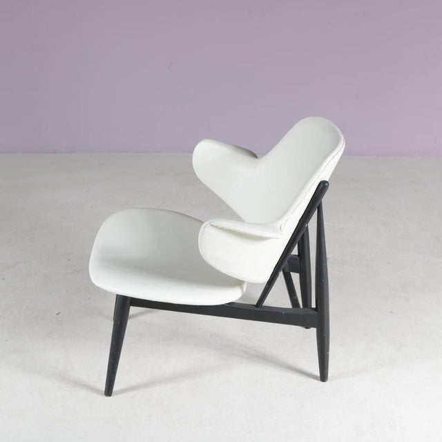 Shell Chair by Ib Kofod-Larsen for Christensen & Larsen, Denmark, 1950s For Sale - Image 9 of 12