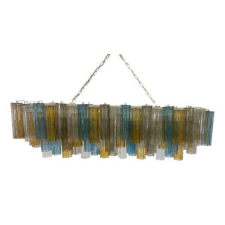 Art Deco Chandelier in Murano Glass, 2000s For Sale