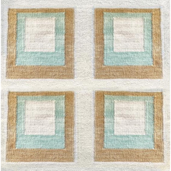 The Color Study Rug is a bold, modernist flatweave rug inspired by Bauhaus color theory and the iconic work of Josef...