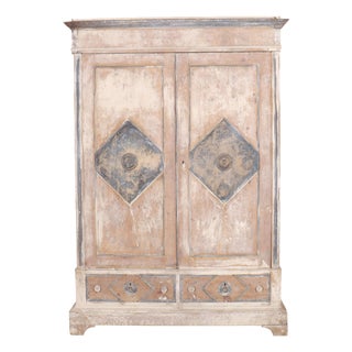Italian Country House Wardrobe, 1890s For Sale