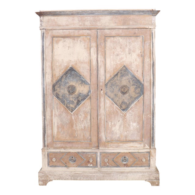 Italian Country House Wardrobe, 1890s For Sale