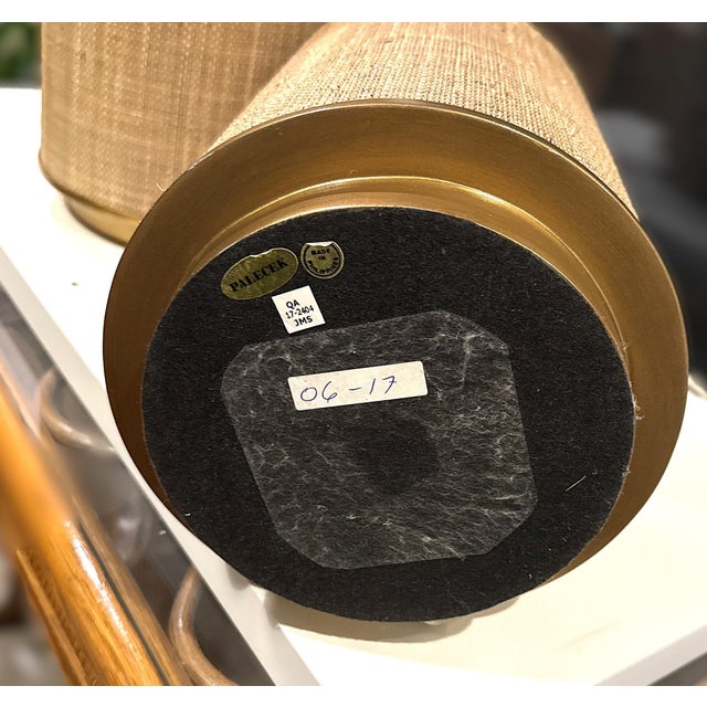 Palecek Rope Table Lamps - A Pair For Sale - Image 11 of 11