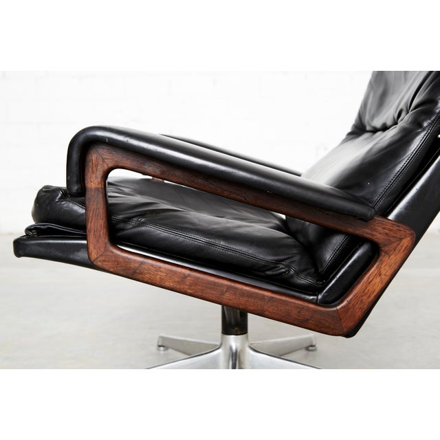 King Chair by André Vandenbrouck for Strässle For Sale - Image 9 of 18
