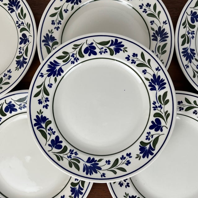 Vintage Dessert Plates from Churchill England, 1970, Set of 6 For Sale - Image 6 of 10