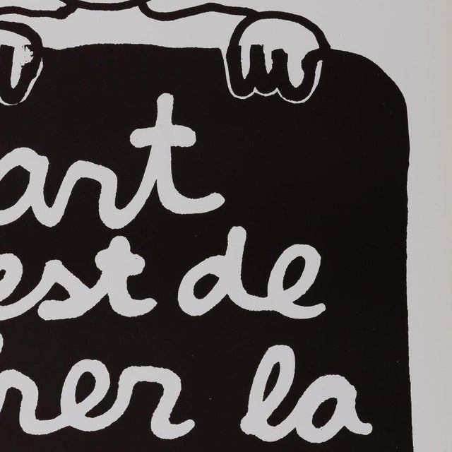 L'art c'est de tirer la couverture à soi Poster after Ben For Sale - Image 5 of 6