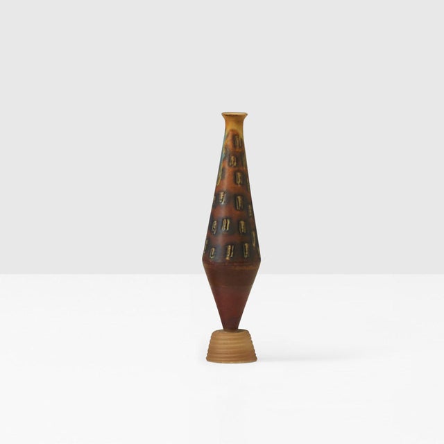 Small Spirea Vase by Wilhelm Kåge Sweden, c1950s A small stoneware “spirea” vase by Wilhelm Kåge for Farsta beautifully...