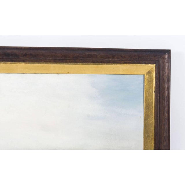 Gustave De Bréanski, Seascape Paintings, 19th-Century, Oil on Canvas, Framed, Set of 2 For Sale - Image 13 of 16