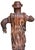 27" Antique St. James Jacobus the Pilgrim Santos Sculpture For Sale In Los Angeles - Image 6 of 8