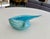 1960s Murano Barbini Venetian Baby Blue Conch Seashell Bowl For Sale - Image 5 of 17