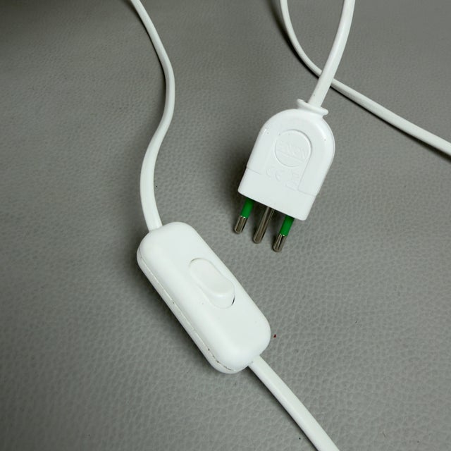 Murano Glass Table Lamp in Chrome, 1970 For Sale - Image 14 of 18