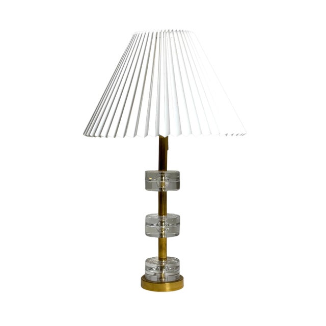 Table Lamp by Carl Fagerlund for Orrefors, 1970s For Sale - Image 6 of 6