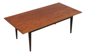 Benchmade Tiger Maple Large Farmhouse Dining Tavern Table