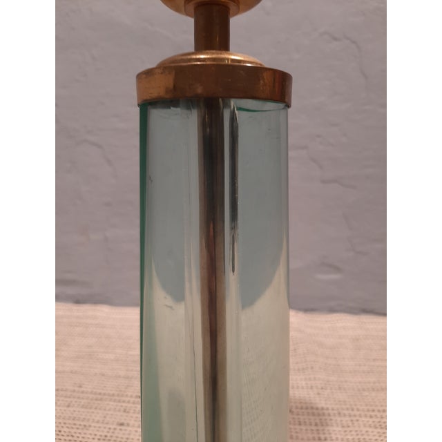 Model 2206 Table Lamp in Brass and Glass by Max Ingrand for Fontana Arte, 1950s For Sale - Image 15 of 18