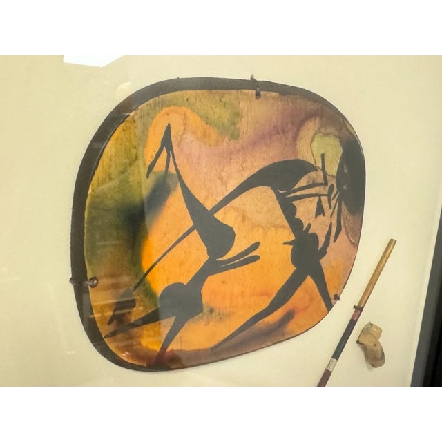 1970s Morten Fadum Mixed Media Dance to the Mother's Song Art For Sale In Chicago - Image 6 of 9
