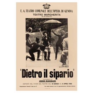 Unknown, Margherita Theatre Poster, Offset Print, 1982 For Sale