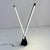 Postmodern Sistema Flu Floor Lamp by Rodolfo Bonetto for Luci Italia, 1980s For Sale - Image 3 of 9