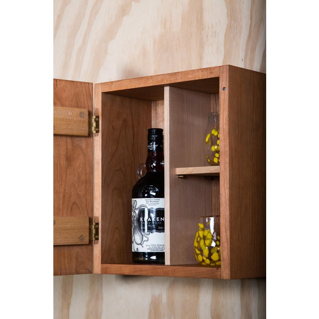 Wood Cherry Drinks Cabinet by Goldfinch Brookes For Sale - Image 7 of 7