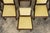 1930s French Art Deco Oak Dining Chairs in Light Yellow Velvet – Set of 8 For Sale - Image 4 of 18