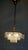 Brass and Lead Crystal 3-Light Chandelier from Palwa, 1960s For Sale - Image 6 of 10