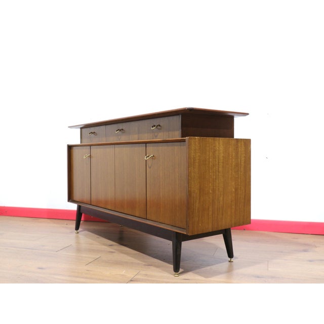 Mid Century Modern Vintage G Plan Afromosia Credenza Sideboard For Sale - Image 13 of 15