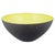 Metal Krenit Bowl with Black and Yellow Enamel from Hermann Krenchel, Denmark, 1960s For Sale - Image 6 of 6