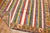 Vintage Zabihi Collection Inspired Striped Turkish Konya Square Rug For Sale In New York - Image 6 of 9